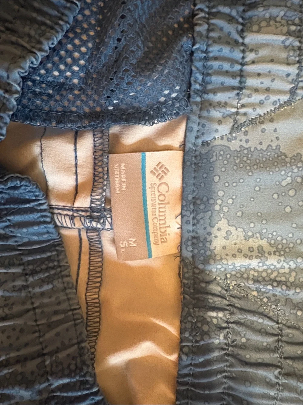 Columbia Women’s Blue Patterned Outdoor Shorts